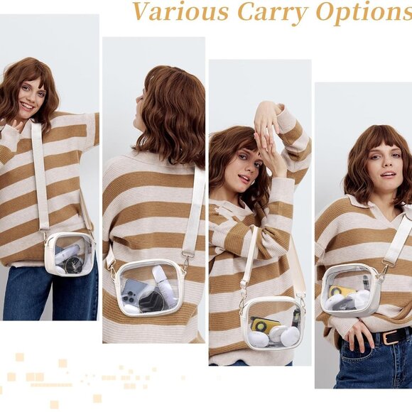 Durable Transparent Waist Bag with Adjustable Strap - Perfect for Events - Picture 5 of 7